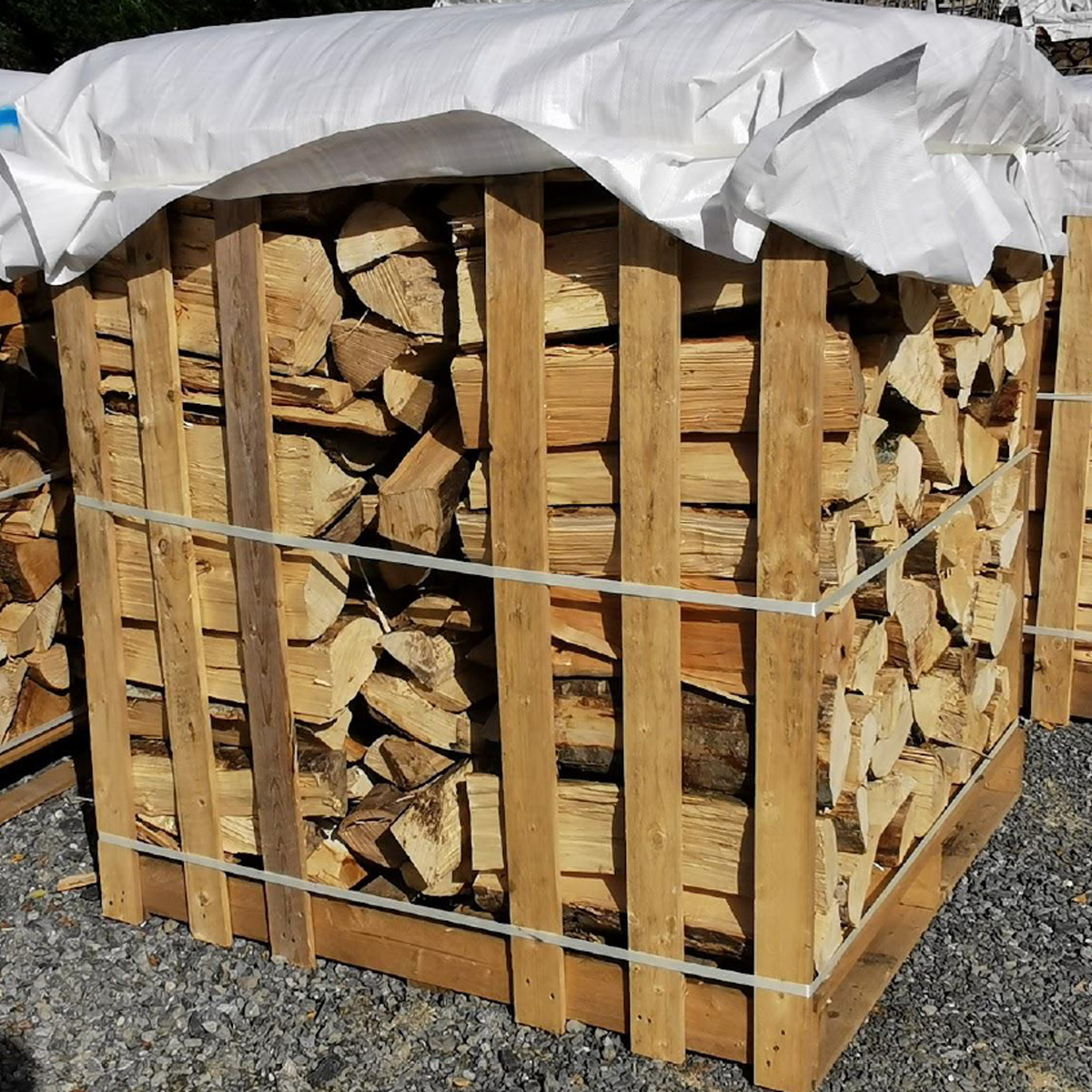 Bois de chauffage 30 cm - Palette de 2.5 stères 🇫🇷🇧🇪 – Image 3